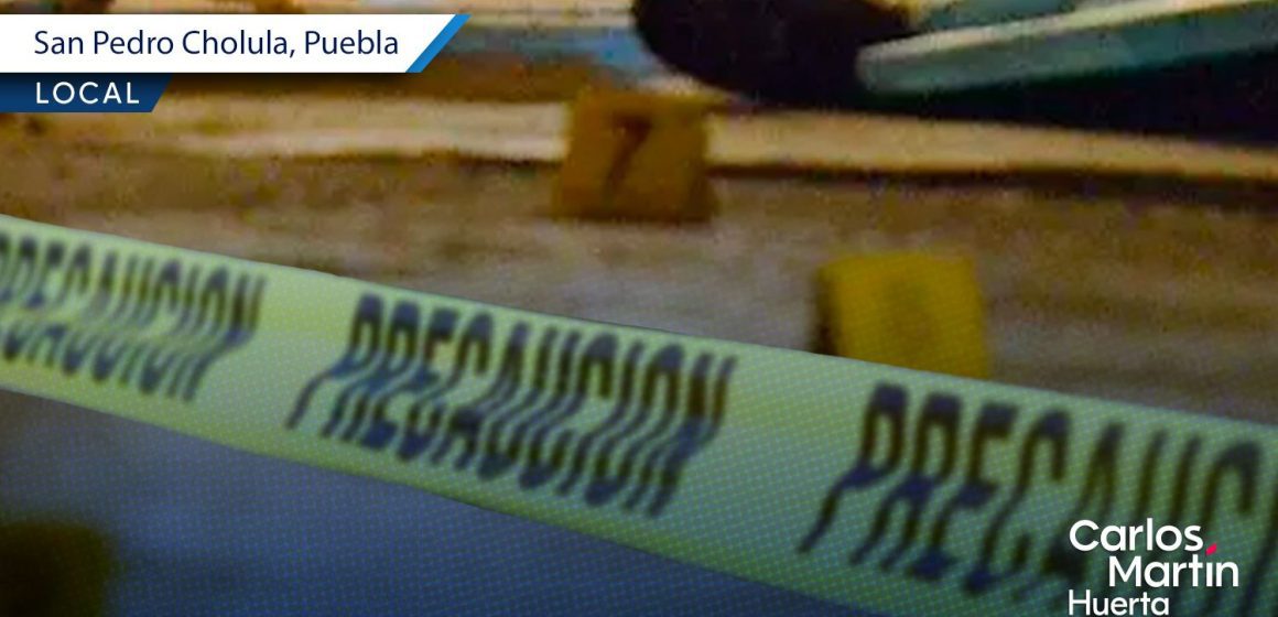 Persecución y balacera en Cholula deja un hombre herido