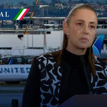Sheinbaum reacciona al cierre del espacio aéreo de El Paso