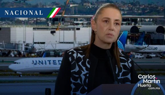 Sheinbaum reacciona al cierre del espacio aéreo de El Paso