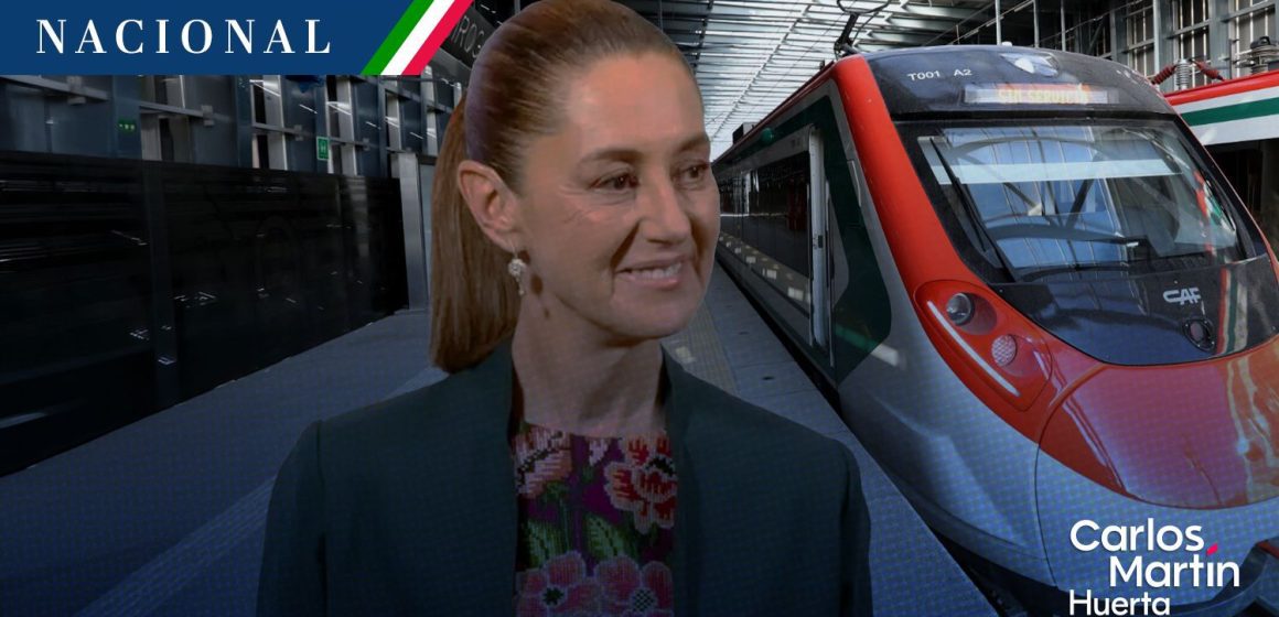 Claudia Sheinbaum inaugura la nueva terminal multimodal del Tren Interurbano México-Toluca