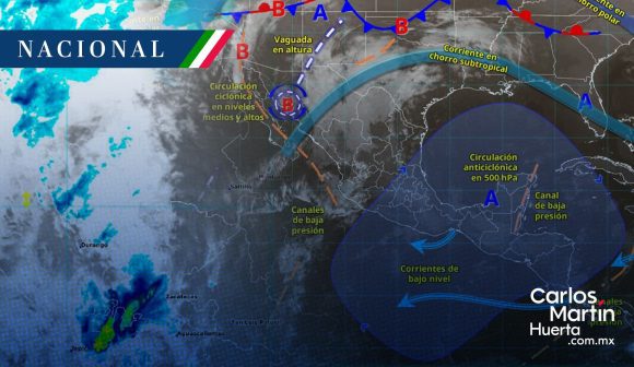 Clima hoy en México: Nieve, lluvias fuertes y un nuevo frente frío