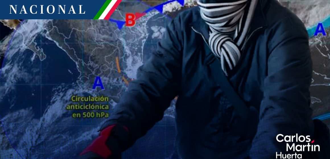 Frente frío 34: Contraste climático por sistemas invernales y anticiclónicos