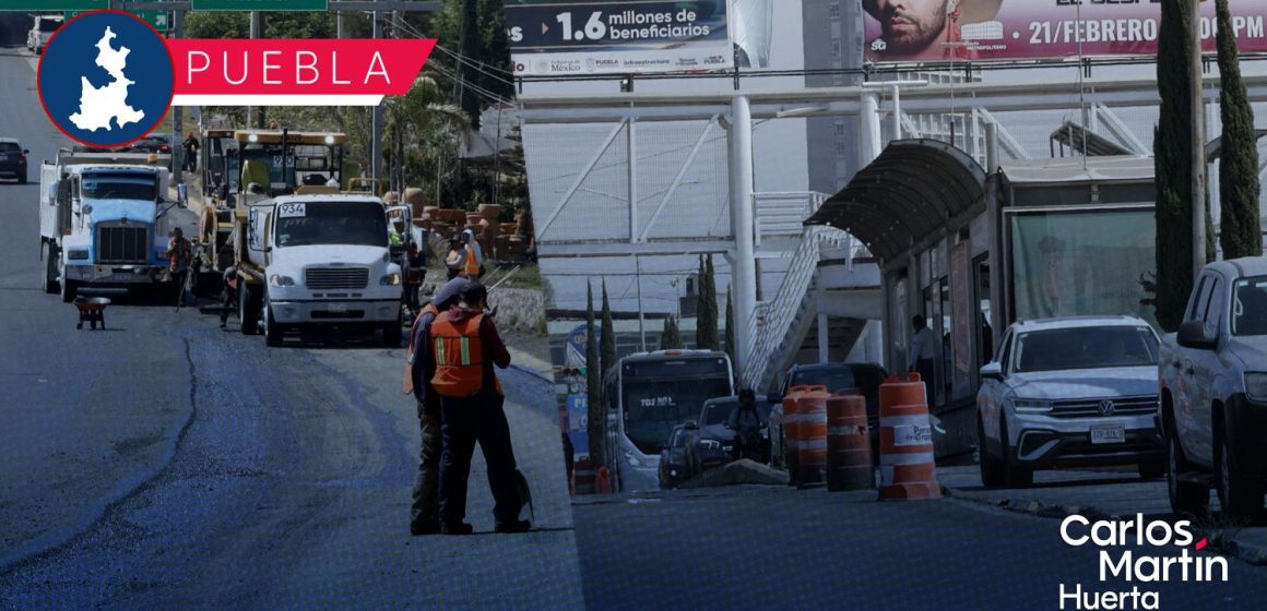 Portada Continúan cierres viales en el Bulevar Atlixco por obras de rehabilitación CMH Continúan cierres viales en el Bulevar Atlixco por obras de rehabilitación