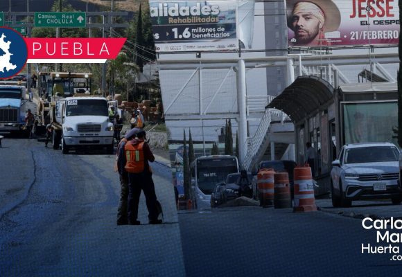 Portada Continúan cierres viales en el Bulevar Atlixco por obras de rehabilitación CMH Continúan cierres viales en el Bulevar Atlixco por obras de rehabilitación