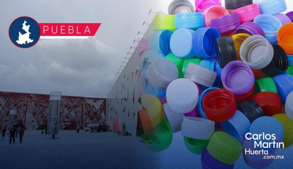 Convenciones y Parques entrega 150 mil tapitas a AMANC Puebla