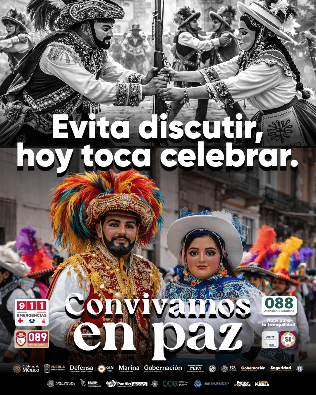 Convivamos en paz Carnavales