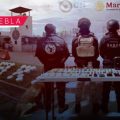Decomisan armas blancas y droga en revisiones a penales de Puebla y Huauchinango