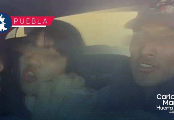 Conductor de Uber frustra asalto con maniobra extrema en Tlaxcalancingo