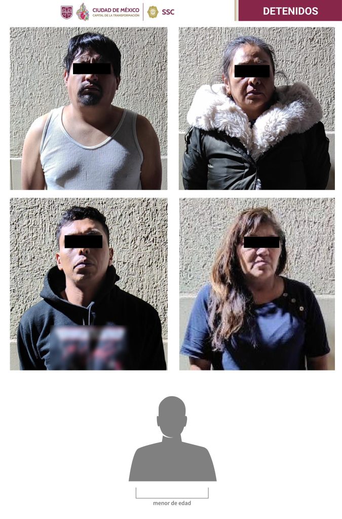 Detenidos falsos barrenderos