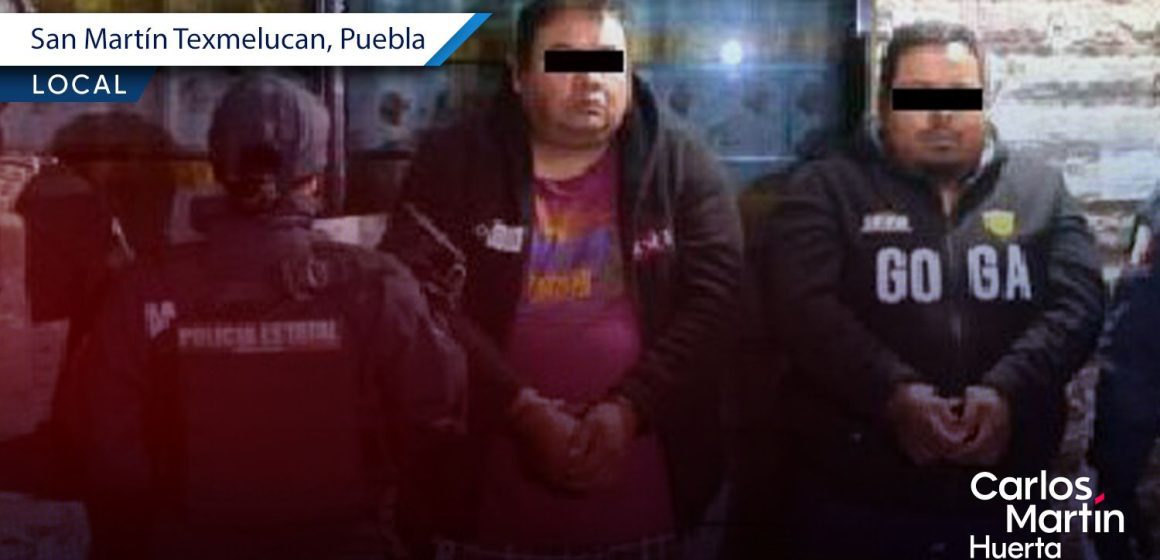 Desmantelan inmueble utilizado para el narcomenudeo en Texmelucan; hay dos detenidos