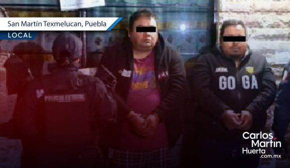 Detenidos narcomenudeo Texmelucan Desmantelan inmueble utilizado para el narcomenudeo en Texmelucan; hay dos detenidos