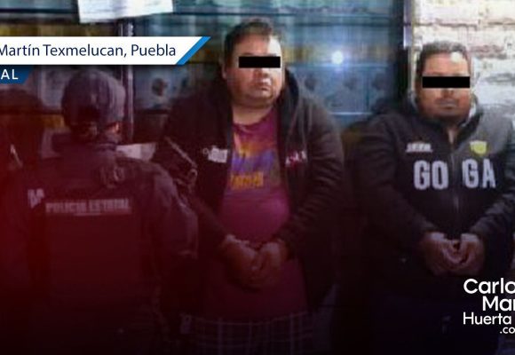 Detenidos narcomenudeo Texmelucan Desmantelan inmueble utilizado para el narcomenudeo en Texmelucan; hay dos detenidos