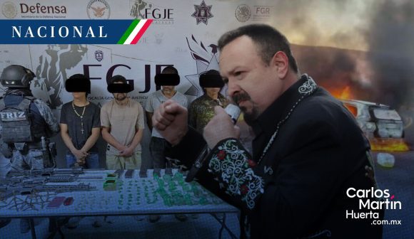 Detienen a cuatro personas tras enfrentamiento cerca de propiedad de Pepe Aguilar 