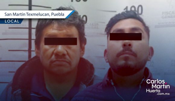 Detienen a sujetos que balearon a mujer tras impedir asalto en Texmelucan