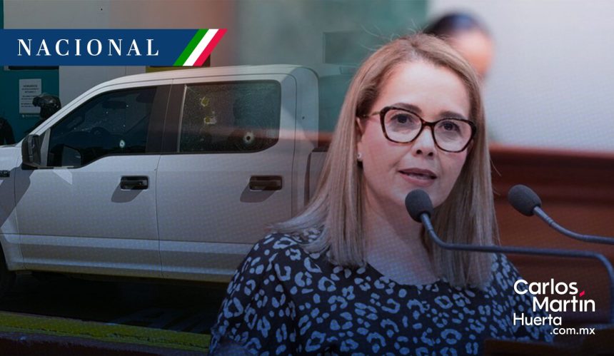 Dan de alta a la diputada Elizabeth Montoya tras ataque en Culiacán