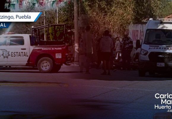 Matan a hombre afuera de una primaria en Tehuitzingo