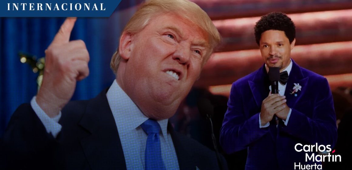 Trump amenaza con demandar a Trevor Noah tras bromas en los Grammy