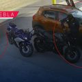 En segundos, roban motocicleta en el Boulevard Hermanos Serdán