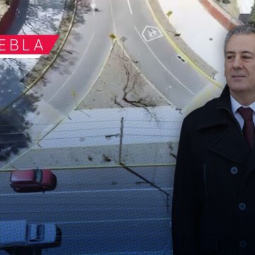 Entrega Puebla capital rehabilitación vial en unidad habitacional Fovissste San Roque