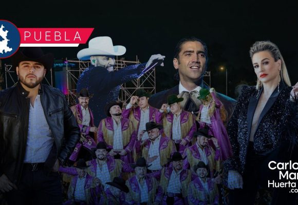 Estos son los artistas que se presentarán en el Palenque de la Feria de Puebla 2026