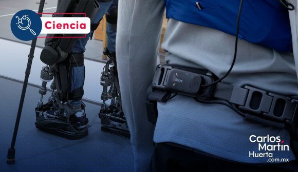 Exoesqueleto coreano permite levantar 16 kilos a personas con distrofia muscular