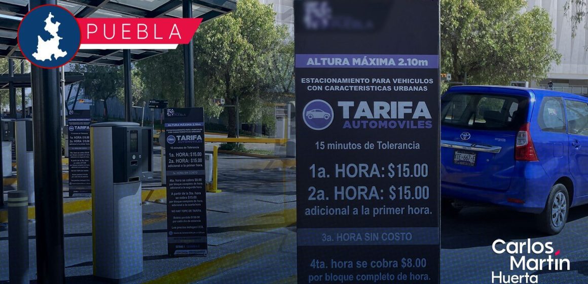 Franquicias rechazan propuesta de dos horas de estacionamiento gratis en Puebla