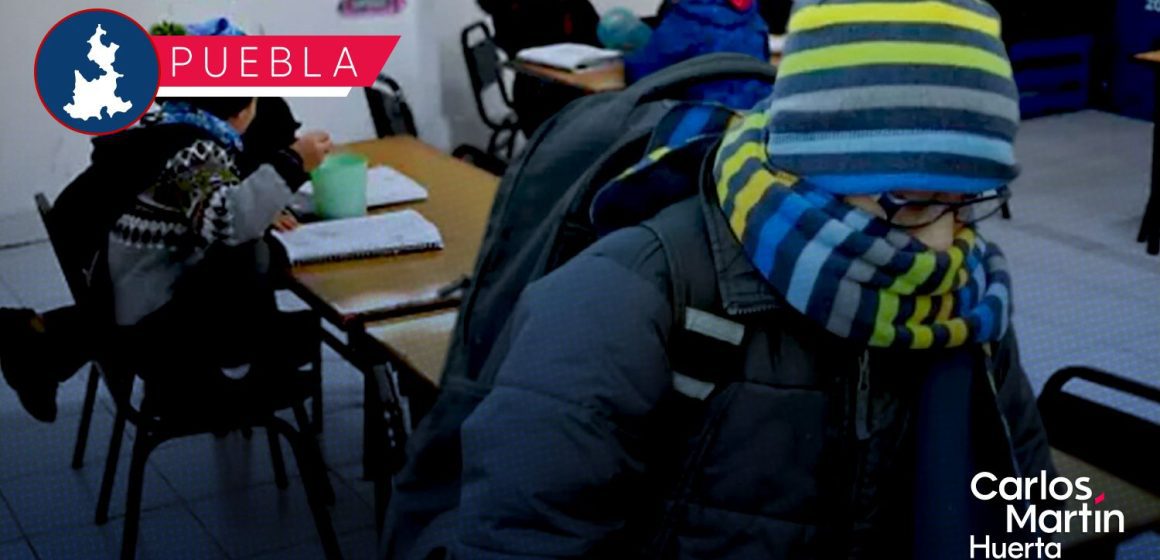 SEP Puebla suspende clases presenciales en 64 municipios por frente frío 33