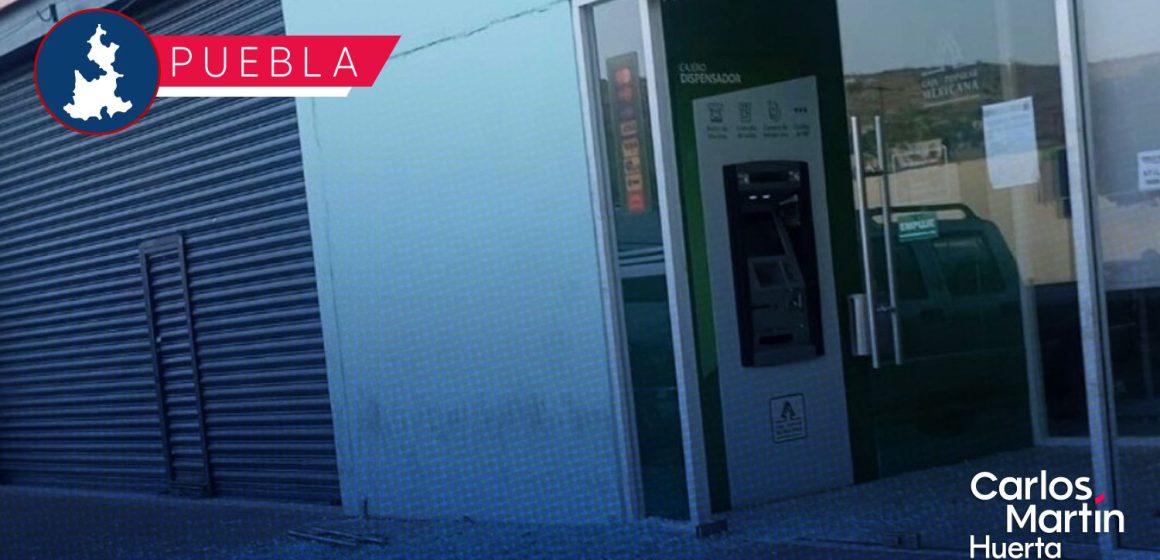 Portada Frustran robo a cajero de Caja Popular Mexicana en Izúcar; delincuentes dañaron la sucursal CMH Frustran robo a cajero de Caja Popular Mexicana en Izúcar; delincuentes dañaron la sucursal