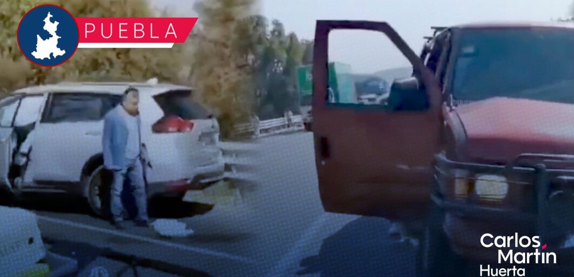 Funcionario de Zinacatepec protagoniza accidente y da información falsa para no hacerse responsable