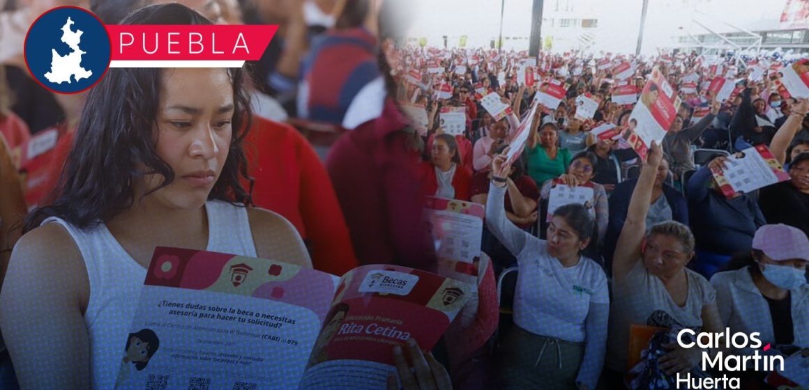 Gobierno de Puebla impulsa registro universal de la Beca Rita Cetina