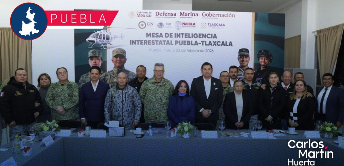 Portada Gobiernos de Tlaxcala, Puebla y Fuerzas Armadas sostienen mesa de inteligencia interestatal CMH Gobiernos de Tlaxcala, Puebla y Fuerzas Armadas sostienen mesa de inteligencia interestatal