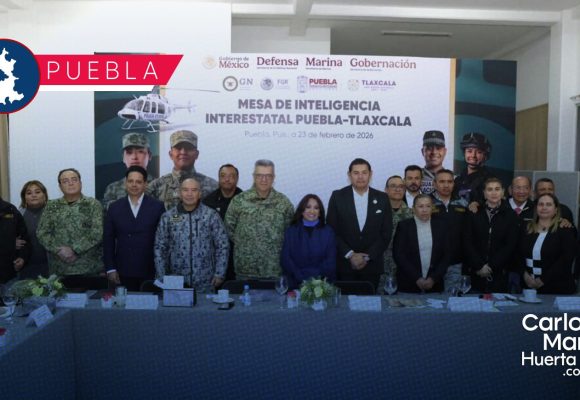 Portada Gobiernos de Tlaxcala, Puebla y Fuerzas Armadas sostienen mesa de inteligencia interestatal CMH Gobiernos de Tlaxcala, Puebla y Fuerzas Armadas sostienen mesa de inteligencia interestatal