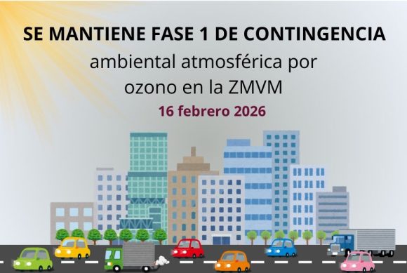 Contingencia Ambiental en el Valle de México: Fase I para este lunes 16 de febrero