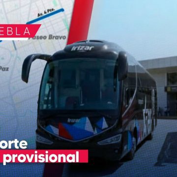 Habilitar rutas de transporte público temporales en Puebla; serán operados por ADO y Estrella Roja