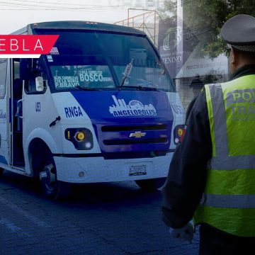 Hoy inician operativos contra transporte público en Puebla: Multas de hasta 26 mil pesos y retiro de unidades