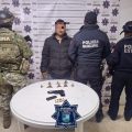 Detienen en Amozoc a presunto asaltante de carreteras con ponchallantas, arma y camioneta robada