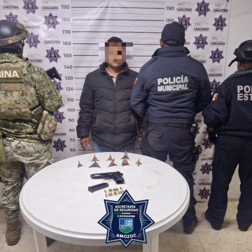 IMG_7981 Detienen en Amozoc a presunto asaltante de carreteras con ponchallantas, arma y camioneta robada