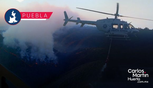 Refuerzan combate al incendio forestal en Vicente Guerrero; registran 70% de control