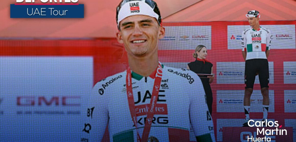 Isaac del Toro gana la primera etapa del UAE Tour 2026