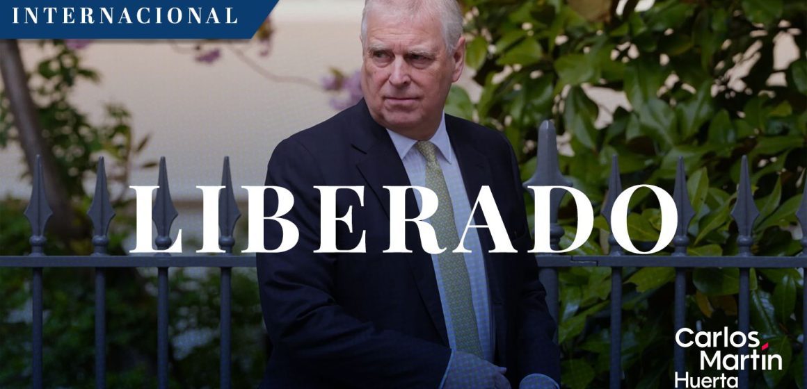 Liberan al expríncipe Andrés; sigue “bajo investigación”
