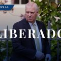 Liberan al expríncipe Andrés; sigue “bajo investigación”