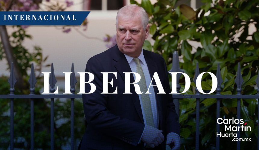 Liberan al expríncipe Andrés; sigue “bajo investigación”