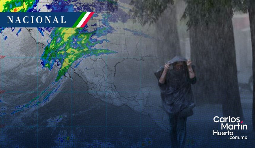 Frente frío 34 provocará nieve y lluvias fuertes en el norte; calor persiste en el sur