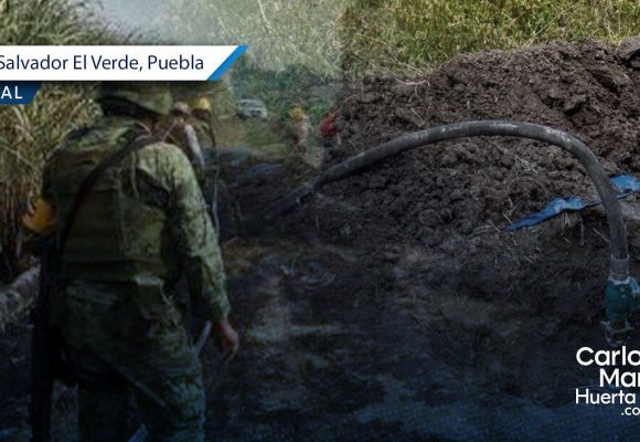 Localizan toma clandestina de Gas LP en San Salvador El Verde; ya fue sellada