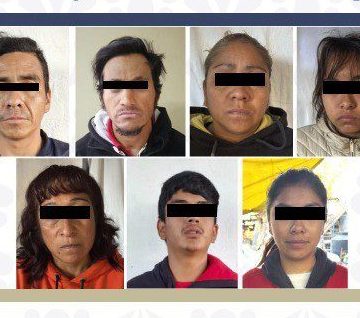 Cae la banda “Los Cachimberos de Moyotzingo” en Texmelucan