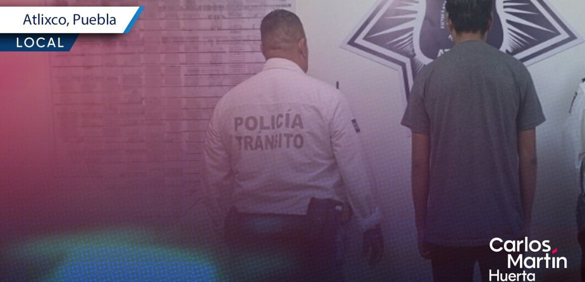 Menor de edad atropella a abuelita en Atlixco; la víctima fue hospitalizada