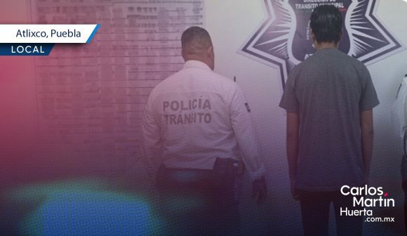 Menor de edad atropella a abuelita en Atlixco; la víctima fue hospitalizada