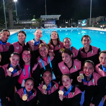¡México de Oro! Selección de Natación Artística triunfa en la Copa del Mundo Medellín