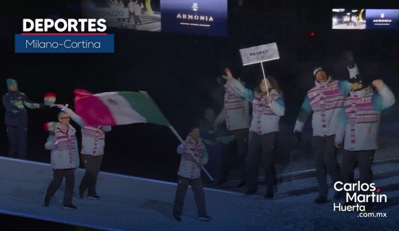 México brilla en la inauguración de Milano-Cortina 2026