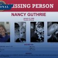 FBI contacta a autoridades de México por secuestro de Nancy Guthrie, revela TMZ